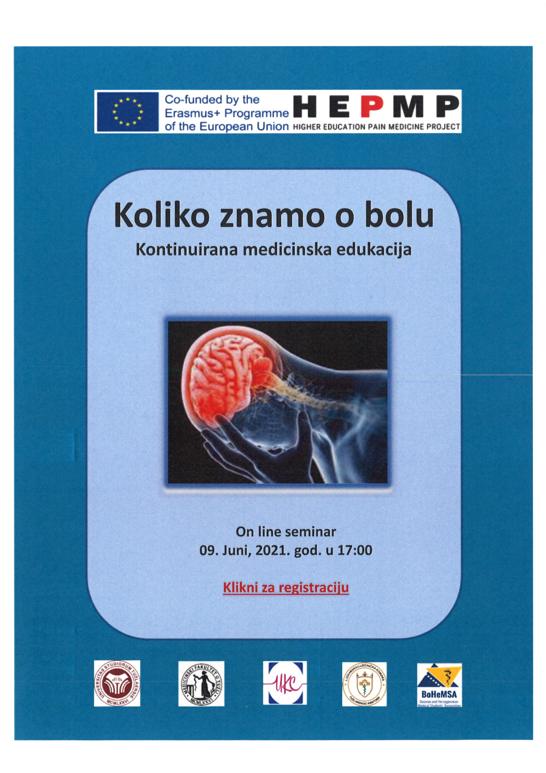 Webinar: “Koliko znamo o bolu”