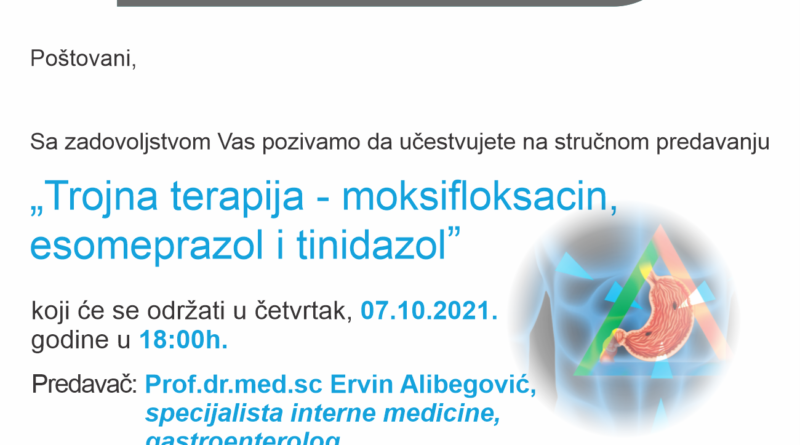 Webinar Trojna Terapija MET Ljekarska Komora Tuzlanskog Kantona