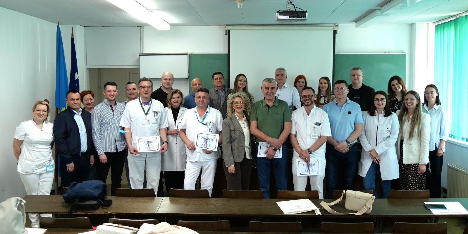 Završen Tečaj iz oblasti kolor dopler ultrazvuka krvnih sudova